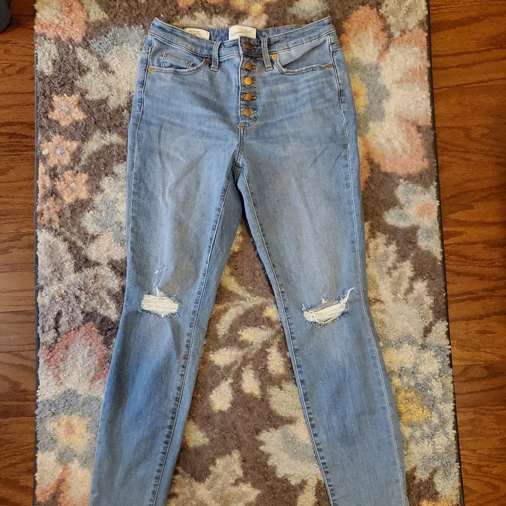 Universal threads high rise skinny jeans